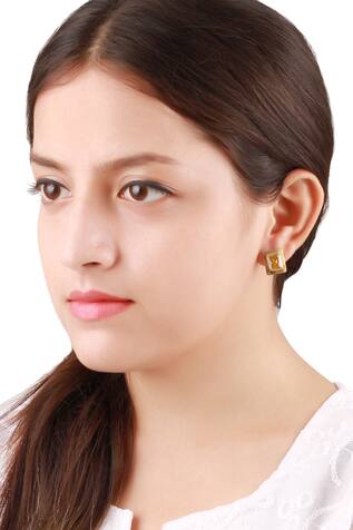 Sangeeta Boochra Stone Ear Studs