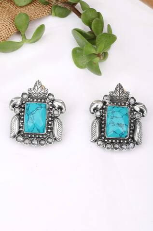 Sangeeta Boochra Wajiha Carved Earrings
