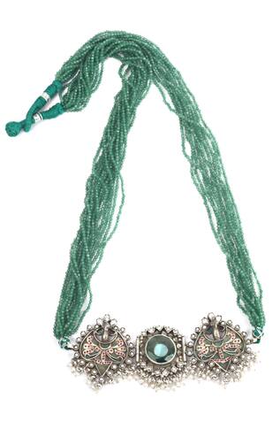 Sangeeta Boochra Layered Beaded Necklace