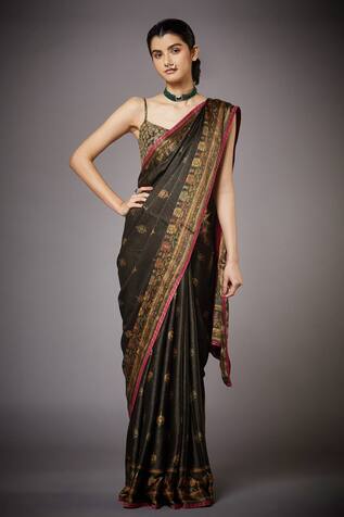 RI.Ritu Kumar  Printed Saree