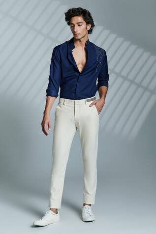 S&N by Shantanu and Nikhil Cotton Trousers