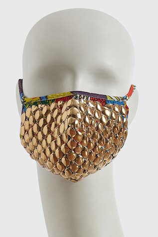 Shivan & Narresh - Accessories Koi Reel Skein Mask ( Single Pc )