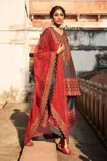 Grey Cement Color Kurta: Buy Grey 