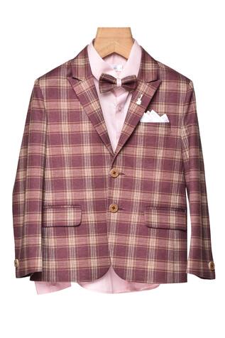Partykles Checkered Suit Set