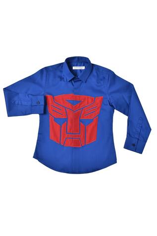 Partykles Autobots Embroidered Shirt