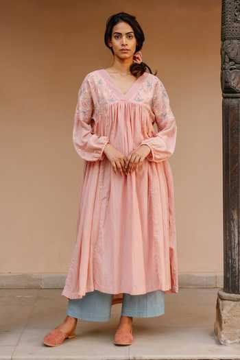 Net Kurti Neck Designs: Buy Net Kurti 