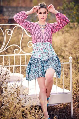 The Royaleum Floral Print Dress