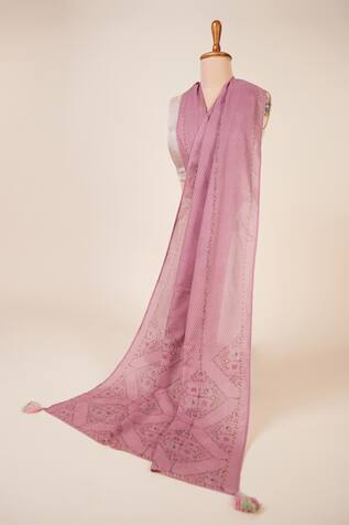 Dressfolk Triyah Chintz Print Dupatta