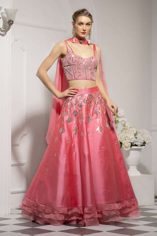 lehenga jumper design