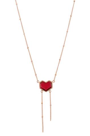 Varnika Arora  Heart Pendant Necklace
