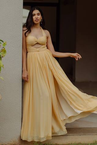Pinup By Astha Vienna Draped Gown