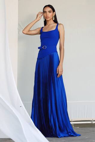 Zwaan Pleated Gown