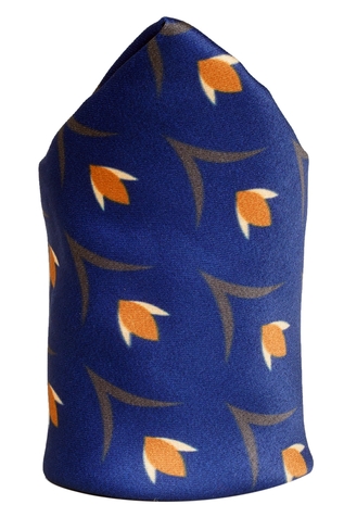 Tossido Floral Print Pocket Square
