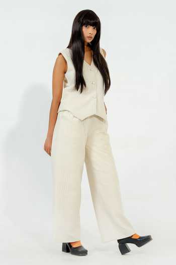 Stoique Oolong Quilted Pattern Waistcoat 