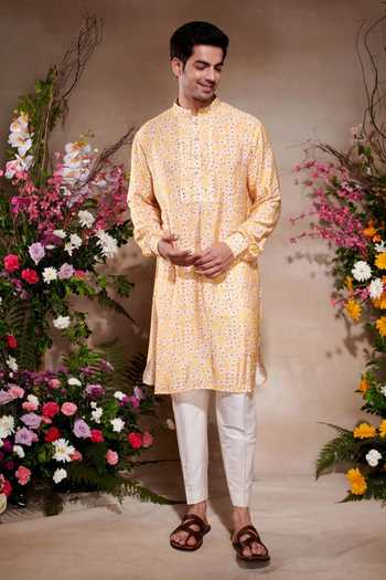 SHASHA GABA Printed Glow Kurta 