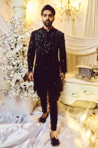 Embroidered Sherwani Set 