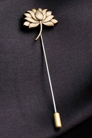 Cosa Nostraa Divine Lotus Lapel Pin