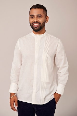 Pallavi Kandoi Side Pleated Casual Shirt
