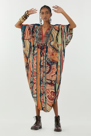 ASEEM KAPOOR Vayu Printed Kaftan Jumpsuit 