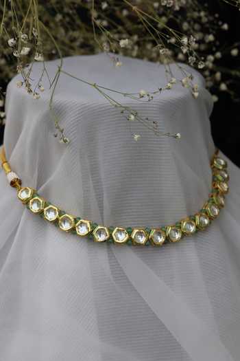 Do Taara Kundan Choker Necklace 