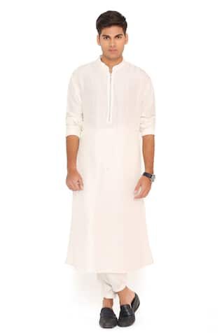 Solid Bomber Kurta & Jogger Pant Set 