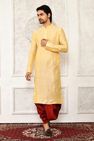 Nazaakat by Samara Singh Solid Dhoti Pant