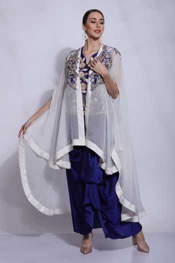 Sonali Gupta Hand Embroidered Jacket & Skirt Set 