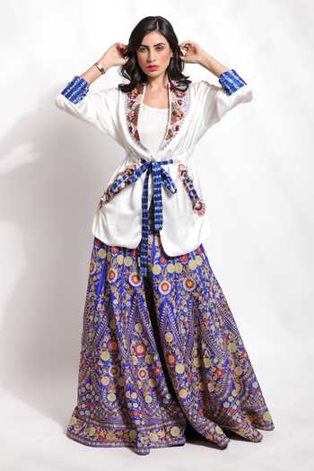 Sonali Gupta Embroidered Lehenga Jacket Set 