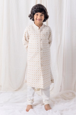 Chotibuti Sequin Embroidered Sherwani Set 