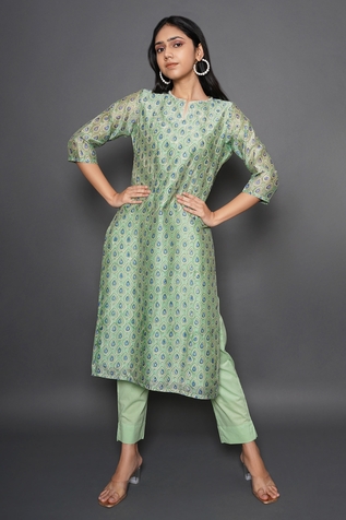 Kameez Pistachio Love Straight Tunic