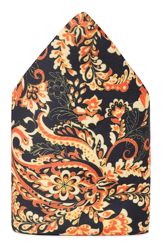 Tossido Paisley & Floral Pattern Pocket Square