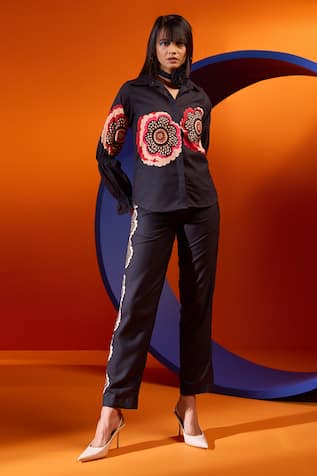 The Dramebaaz CO Glory Print Shirt & Pant Set 