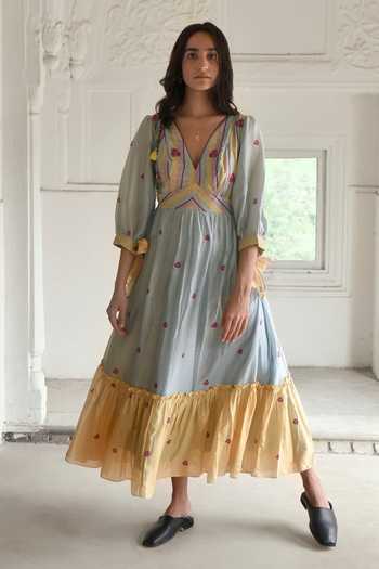 Taro Sunny Sky Printed Dress 