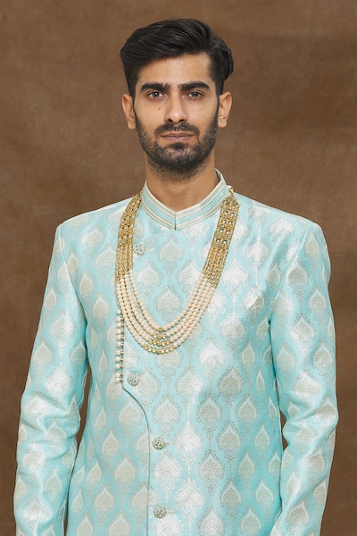 Arihant Rai Sinha Pearl Multi Layered Embellished Mala