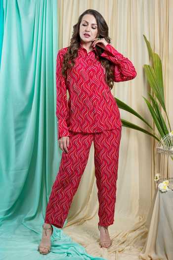 Seams Pret And Couture Aanya Cut dana Embellished Shirt With Pant 