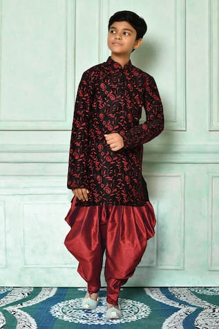 Paisley Embroidered Kurta Set 