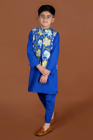 Kalp Floral Printed Kurta Set 