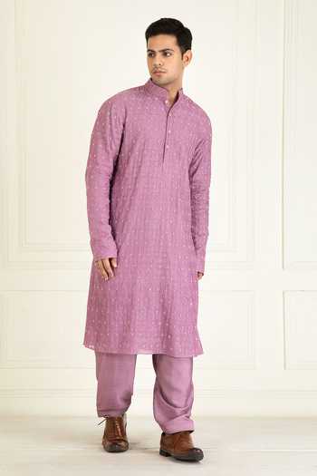 Priyanka Jain Vintage Thread Work Kurta Set 