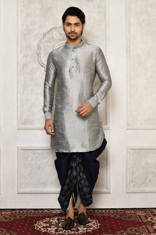 Nazaakat by Samara Singh Printed Abstract Patterned Cowl Pant Set