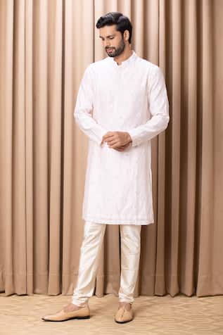 Junaid Straight Floral Embroidered Kurta Set 