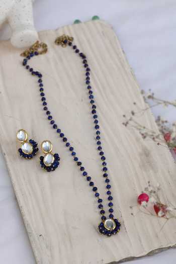 Do Taara Kundan Pendant Necklace Set 