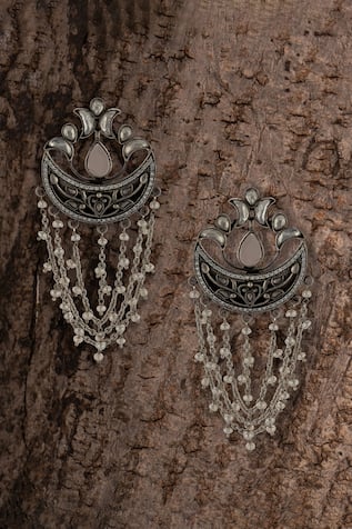 Crescent Carved Danglers 