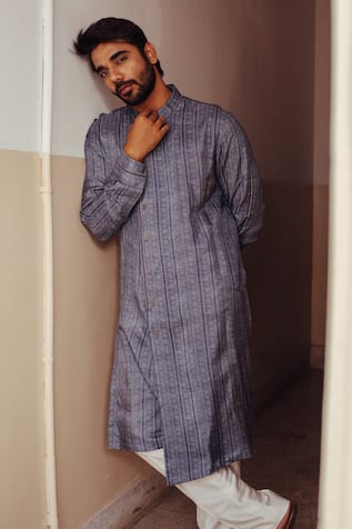 Ankita Shahabadi Geometric Print Kurta Set 