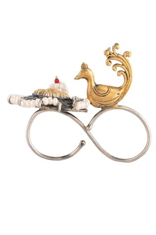 Bird Carved Handcrafted Ring 