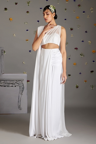 Gauri Dhawan Elysian Pre-Draped Saree Gown
