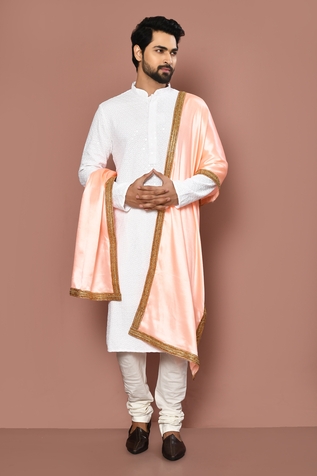 Naintara Bajaj Cotton Satin Dupatta