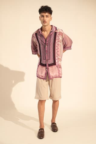 Nikita Mhaisalkar Luxe Suiting Shorts 