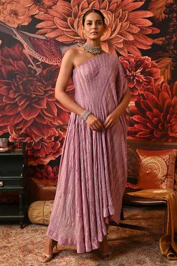 Moledro Elira Crystal Embellished Kaftan Pant Set 