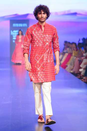 Punit Balana Coin Embellished Kurta Set 