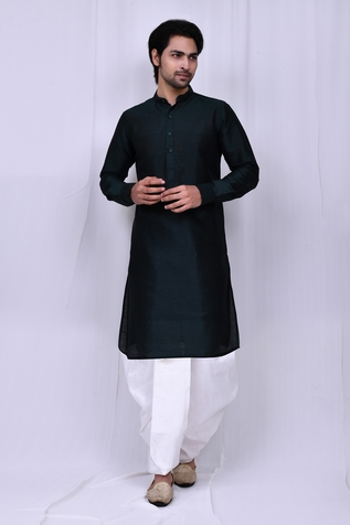 Nazaakat by Samara Singh Cuff Sleeve Kurta & Dhoti Pant Set